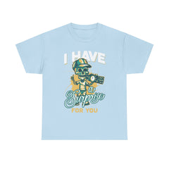I Have A Surprise For You Heavy Unisex Cotton Tee - Extreme Dirt Bike Champion Shirt