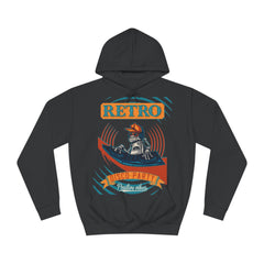 Retro Disco Party Unisex College Hoodie - Stylish & Cosy for Campus Life