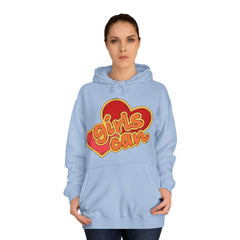 Girls Can College Hoodie - Stylish & Cosy for Campus Life
