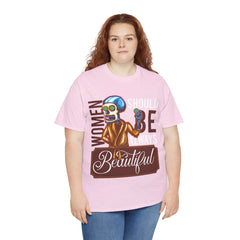 Women Should Be Always Beautiful Girls Cotton Tee - Extreme Dirt Bike Champion Shirt