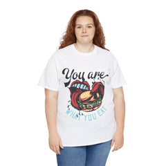You Are What You Eat Unisex Cotton Tee - Extreme Dirt Bike Champion Shirt