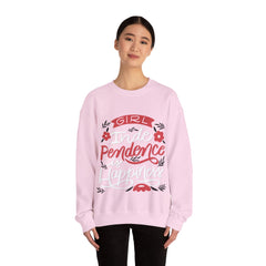 Girl Independence is Happiness Women Sweatshirt Design