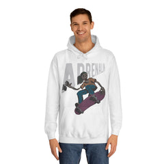 A Drenalin Unisex College Hoodie - Stylish & Cosy for Campus Life
