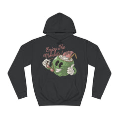 Enjoy The Moments Unisex College Hoodie - Stylish & Cosy for Campus Life