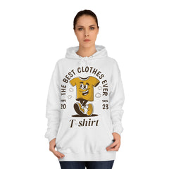 The Best Clothes Ever Unisex College Hoodie - Stylish & Cosy for Campus Life