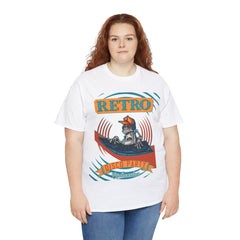 Retro Disco Party Unisex Cotton Tee - Extreme Dirt Bike Champion Shirt