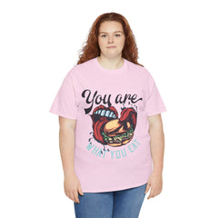 You Are What You Eat Unisex Cotton Tee - Extreme Dirt Bike Champion Shirt