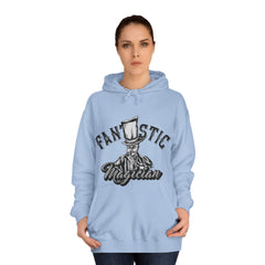 Fantastic Magician Unisex College Hoodie - Stylish & Cosy for Campus Life