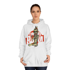 Funky Baba Unisex College Hoodie - Stylish & Cosy for Campus Life