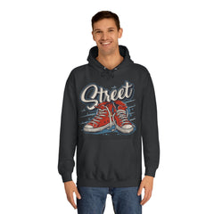 Street Unisex College Hoodie - Stylish & Cosy for Campus Life