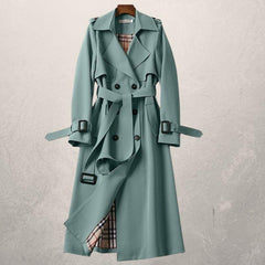 Women's Trench Autumn Casual Wool Long Coat