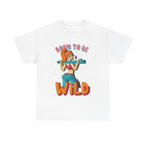 Born To Be Wild Heavy Girl Cotton Tee - Extreme Dirt Bike Champion Shirt