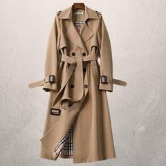 Women's Trench Autumn Casual Wool Long Coat