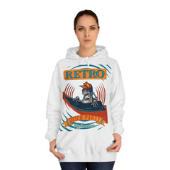 Retro Disco Party Unisex College Hoodie - Stylish & Cosy for Campus Life