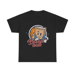 Basket Ball Heavy Unisex Cotton Tee - Extreme Dirt Bike Champion Shirt