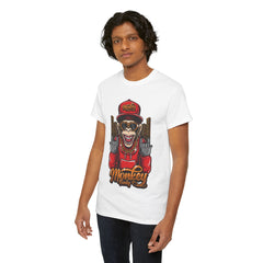 Monkey Funkey Unisex Cotton Tee - Extreme Dirt Bike Champion Shirt