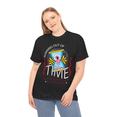 Running Out Of Time Heavy Unisex Cotton Tee - Extreme Dirt Bike Champion Shirt