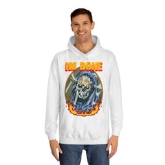 I Am Done Unisex College Hoodie - Stylish & Cosy for Campus Life