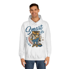 Smart Its Stylish Unisex College Hoodie - Stylish & Cosy for Campus Life
