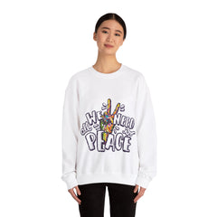 All We Need is Peace Unisex Sweatshirt Design