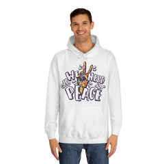 All We Need is Peace Unisex College Hoodie - Stylish & Cosy for Campus Life