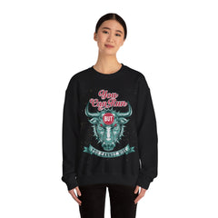 You Can Run But Yu Cannot Hide Unisex Sweatshirt Design