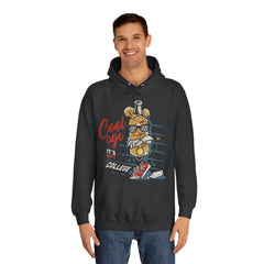 Cool Age Its About College Unisex College Hoodie - Stylish & Cosy for Campus Life