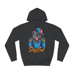 Stay Cool Unisex College Hoodie - Stylish & Cosy for Campus Life