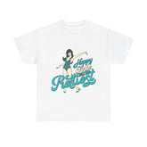 Happy Girls Are The Prettiest Cotton Tee - Extreme Dirt Bike Champion Shirt