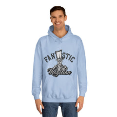 Fantastic Magician Unisex College Hoodie - Stylish & Cosy for Campus Life