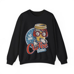 Its Coffee Time Unisex Sweatshirt Design