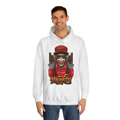 Monkey Funkey Unisex College Hoodie - Stylish & Cosy for Campus Life