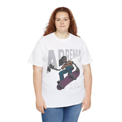 A Drenalin is My Blood Unisex Cotton Tee - Extreme Dirt Bike Champion Shirt