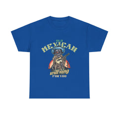 Old Mexican Will Sing For You Heavy Unisex Cotton Tee - Extreme Dirt Bike Champion Shirt