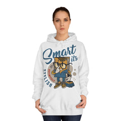 Smart Its Stylish Unisex College Hoodie - Stylish & Cosy for Campus Life