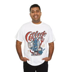 College Its Not Harsh Time Heavy Unisex Cotton Tee - Extreme Dirt Bike Champion Shirt