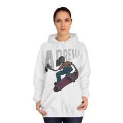 A Drenalin Unisex College Hoodie - Stylish & Cosy for Campus Life
