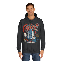 College Its Not Harsh Time Unisex Hoodie - Stylish & Cosy for Campus Life