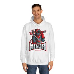 Ninja Warrior Unisex College Hoodie - Stylish & Cosy for Campus Life