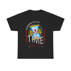 Running Out Of Time Heavy Unisex Cotton Tee - Extreme Dirt Bike Champion Shirt