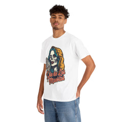 Dia De Los Muertas Unisex Cotton Tee - Extreme Dirt Bike Champion Shirt