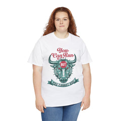 You Can Run Unisex Cotton Tee - Extreme Dirt Bike Champion Shirt