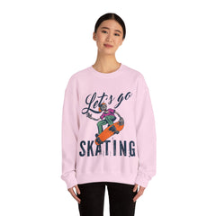 Lets Go Skating Unisex Sweatshirt Design