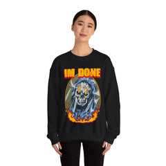 I Am Done Unisex Sweatshirt Design