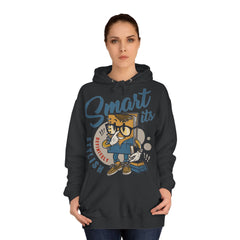 Smart Its Stylish Unisex College Hoodie - Stylish & Cosy for Campus Life