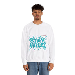 Whatever Happens Stay Wild Unisex Sweatshirt - Vintage 1980 Design