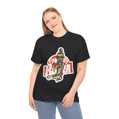Funky Baba Heavy Unisex Cotton Tee - Extreme Dirt Bike Champion Shirt