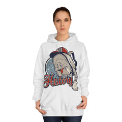 Bored History Unisex College Hoodie - Stylish & Cosy for Campus Life