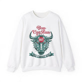 You Can Run But Yu Cannot Hide Unisex Sweatshirt Design