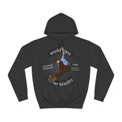 Extreme Freestyle World Class Unisex College Hoodie - Stylish & Cosy for Campus Life